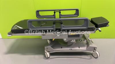 Anetic Aid QA4 Electric Surgery Trolley with Cushions (Powers Up with Donor Controller - Controller Not Included) *S/N 2095*