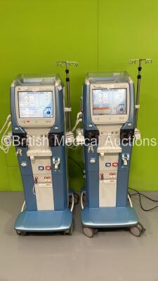 2 x Gambro Artis Dialysis Machines Running Hours 45487 / 43534 (Both Power Up)