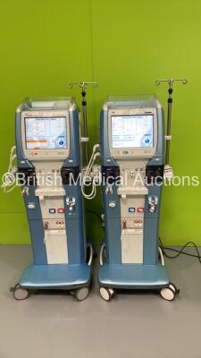 2 x Gambro Artis Dialysis Machines Running Hours 40603 / 17965 (Both Power Up)