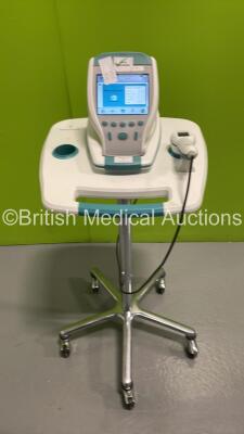 Verathon BVI 9400 Bladder Scanner Ref 0570-0190 with Transducer and Battery on Stand (Powers Up) *S/N B4007856*