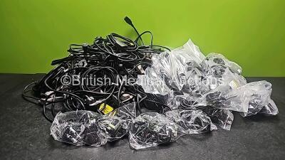 Large Quantity Of Various IEC/Kettle Power Cords with Adaptors