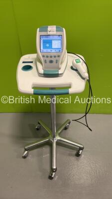 Verathon BVI 9400 Bladder Scanner Ref 0570-0190 with Transducer and Battery on Stand (Powers Up) *S/N B4302617*