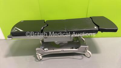 Anetic Aid QA4 Electric Surgery Trolley with Cushions (Powers Up with Donor Controller - Controller Not Included) *S/N 2091*