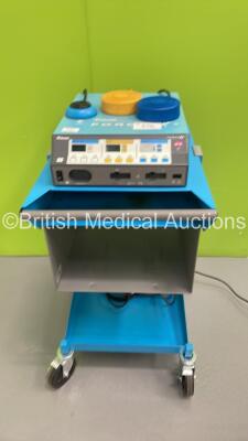 Valleylab Force FX-8CS Electrosurgical / Diathermy Unit on Stand with Dual Footswitch and Dome Footswitch (Powers Up) *S/N SF9A03761A*