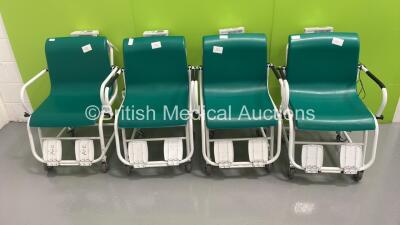 4 x Marsden Wheelchair Weighing Scales