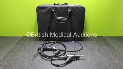 Fujinon EG-530FP Video Gastroscope in Case - Engineers Report : Optical System - Reported To Be In Working Order, Angulation - No Fault Found, Insertion Tube - No Fault Found, Light Transmission - No Fault Found, Channels - No Fault Found Leak Check - No 