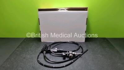 Olympus CF-Q260DL Video Colonoscope in Case - Engineers Report : Optical System - No Fault Found , Angulation - No Fault Found, Insertion Tube - No Fault Found, Light Transmission - No Fault Found, Channels - No Fault Found Leak Check - No Fault Found *S