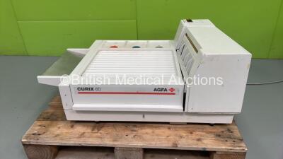 Agfa Curix 60 X-Ray Film Processor - Casing Damage - See Photo (No Power)