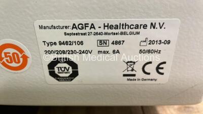 Agfa Curix 60 X-Ray Film Processor - Casing Damage - See Photo (No Power) - 5