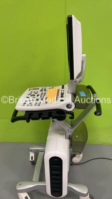 GE Vivid S5 Flat Screen Ultrasound Scanner Ref H45041FR *S/N 7350VS5* **Mfd 11/2013** (Powers Up - HDD REMOVED) - 5