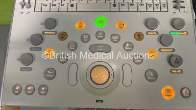 Philips CX50 Flat Screen Ultrasound Scanner Ref 989605384711 *S/N SG91400124* **Mfd 2014** SVC HW C.0 Software Version 4.0.2 with 3 x Transducers / Probes (C10-3v / L12-3 and C5-1) on Philips CX Cart with Carry Case (Powers Up) - 2