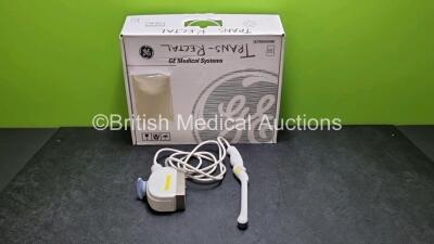 GE E8C Ref 2297883 Ultrasound Transducer / Probe *Mfd 2016* (Untested)