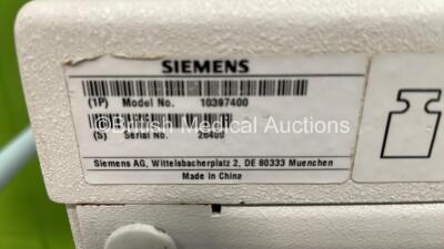 Siemens SIREMOBIL Compact L X-Ray C-Arm Model No 08630506 with Dual Flat Screen Image Intensifier (Powers Up - HDD REMOVED) *S/N 32027* **Mfd 2013** ***IR394*** - 4