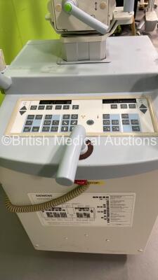 Siemens SIREMOBIL Compact L X-Ray C-Arm Model No 08630506 with Dual Flat Screen Image Intensifier (Powers Up - HDD REMOVED) *S/N 32027* **Mfd 2013** ***IR394*** - 6