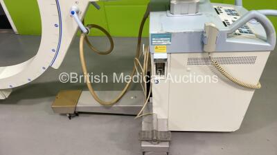 Siemens SIREMOBIL Compact L X-Ray C-Arm Model No 08630506 with Dual Flat Screen Image Intensifier (Powers Up - HDD REMOVED) *S/N 32027* **Mfd 2013** ***IR394*** - 11