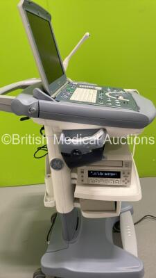 GE Voluson i Portable Ultrasound Scanner *S/N B02551* **Mfd 03/2010** Software Version 8.1.36.893 with 1 x Transducer / Probe (E8C-RS Ref 5318734 *Mfd 06/2010* - Mark to Head - See Photo) Sony UP-D897 Digital Graphic Printer and Sony DVO-100MD DVD Recorde - 5