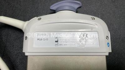 GE ML6-15-D Ultrasound Transducer / Probe *Mfd 04/2012* (Untested) - 4