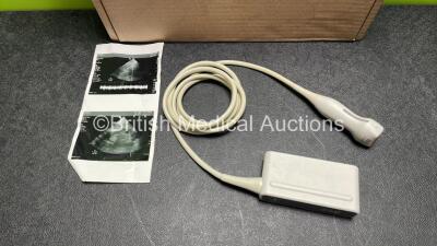 Philips S5-1 PureWave Ultrasound Transducer / Probe for Philips CX50 *See Photo for Airscan* in Box (Damage to Badge / Casing - See Photos) - 2