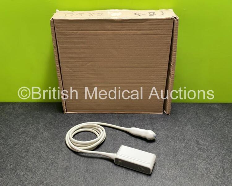 Philips C8-5 Ultrasound Transducer / Probe in Box (Untested, Damage to Casing / Head - See Photos)