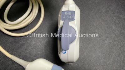 GE RAB6-D Ultrasound Transducer / Probe in Box *Mfd 2012* (Untested, Damage to Cable Casing - See Photos) - 3