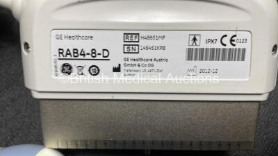 GE RAB6-D Ultrasound Transducer / Probe in Box *Mfd 2012* (Untested, Damage to Cable Casing - See Photos) - 6