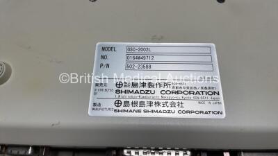 Shimadzu GSC-2002L Generator Control Console (Untested) - 7