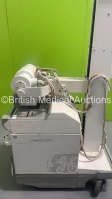 GE AMX 4 Plus IEC Mobile X-Ray System Model No 2275938 (Powers Up with Key - Key Included) *S/N 969795WK4* **Mfd 01/2004** - 11