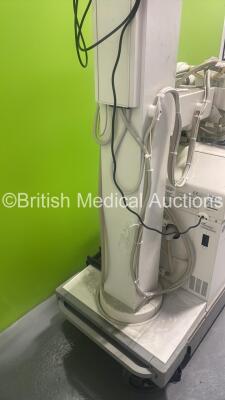 GE AMX 4 Plus IEC Mobile X-Ray System Model No 2275938 - Some Casing Damage - See Photo (Powers Up with Key - Key Included) *S/N 1006663WK7* **Mfd 02/2006** - 8