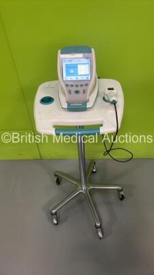 Verathon BVI 9400 Bladder Scanner Part No 0570-0190 on Stand with Transducer and Battery (Powers Up) *B4301043*