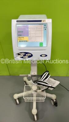 SLE5000 Infant Ventilator HFO TTV Plus Model A Software Version 5.0 on Stand with Hoses (Powers Up) * Mfd 2004 *