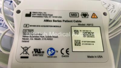 Mortara ELI 280 ECG Machine on Stand with 10 Lead ECG Leads (Powers Up) *S/N 120510001214* - 4