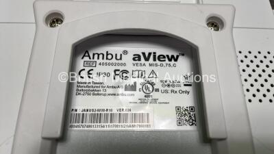 Ambu aView Ref - 405002000 Monitor (Powers Up with Stock Power Supply, Power Supply Not Included) - 4