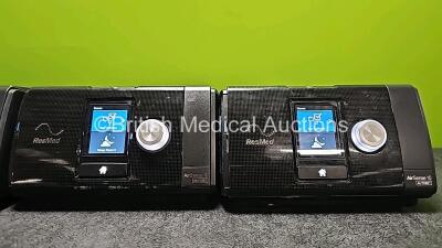 2 x ResMed Airsense 10 Autoset CPAP Units with 2 x Power Supplies (All Power Up and 1 x Faulty Power Supply) and 1 x ResMed Lumis 150 VPAP ST-A (Powers Up) *SN 22201202071 / 23221862598 / 23151308631* - 4