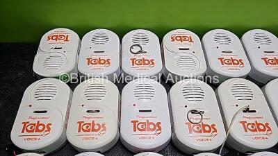 45 x Professional Tabs Voice+ Fall Prevention Monitors (All Damaged, Missing Battery Covers - See Photos) - 3