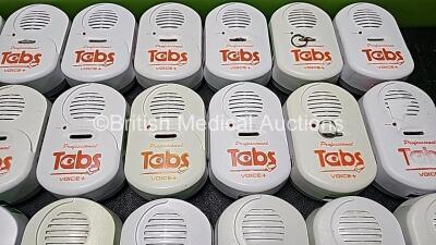 45 x Professional Tabs Voice+ Fall Prevention Monitors (All Damaged, Missing Battery Covers - See Photos) - 4