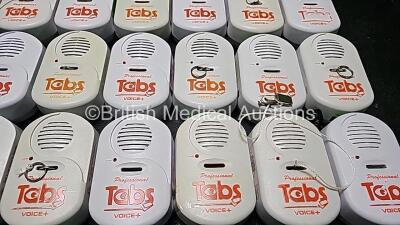 45 x Professional Tabs Voice+ Fall Prevention Monitors (All Damaged, Missing Battery Covers - See Photos) - 5