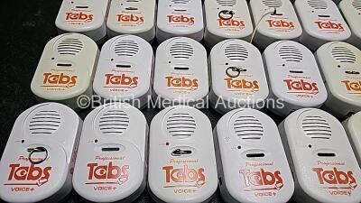 45 x Professional Tabs Voice+ Fall Prevention Monitors (All Damaged, Missing Battery Covers - See Photos) - 6