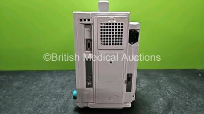 GE Datex Ohmeda Type F-CM1-05 Patient Monitor (Powers Up) 1 x GE E- CAiO-00 Gas Module with D-fend Water Trap and 1 x GE Type E-PRESTN-00 Module with ECG, SpO2, T1, T2, P1, P2 and NIBP Options - 9
