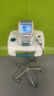 Verathon BVI 9400 Bladder Scanner Part No 0570-0190 on Stand with Transducer and Battery (Powers Up) *na*