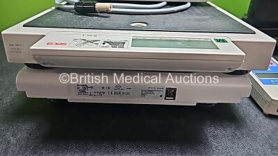 Mixed Lot Including 2 x Seca Scales, 1 x Inditherm Medical Cosytherm Unit, 1 x Delfi Portable Tourniquet System, 1 x Logik HD LCD TV and 1 x Philips LCD Touch Monitor *SN 11/7626 / 2006-1265 / B14C011388* - 4