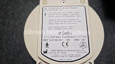 Mixed Lot Including 2 x Seca Scales, 1 x Inditherm Medical Cosytherm Unit, 1 x Delfi Portable Tourniquet System, 1 x Logik HD LCD TV and 1 x Philips LCD Touch Monitor *SN 11/7626 / 2006-1265 / B14C011388* - 8