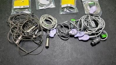 Job Lot of Various Patient Monitoring Cables - 6