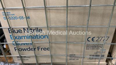 Cage of Mixed Consumables Including Nitrile Gloves and Face Masks (Cage Not Included - Out of Date) - 4