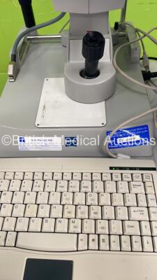 Zeiss IOLMaster 500 Ref 1692-983 Version 7.7.4.0326 on Motorized Table with Test Eye and Brother Printer (Powers Up) *S/N 1039187* - 3