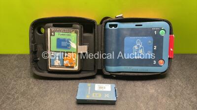 Philips Heartstart FRx Defibrillator with 2 x Batteries *Install Before 2018/2019* in Carry Case (Powers Up)