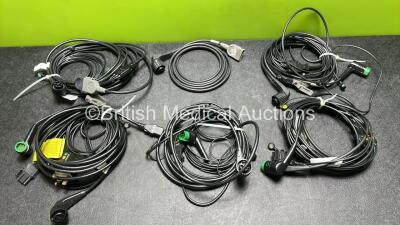 6 x Medtronic Physio Control Paddle Leads and 5 x Medtronic Physio Control ECG Leads - 2