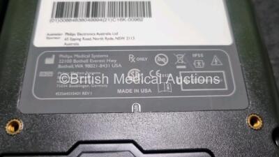 2 x Philips Heartstart FR3 Defibrillators (Both Power Up) In Carry Cases with 4 x Batteries *Install Before 2022 / 2023 / 2026* - 5