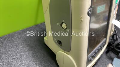 Philips Heartstart MRx Defibrillator with External Hard Paddle Dock (Powers Up) Including Pacer, ECG and Printer Options with Philips M3539A Module, Philips M3538A Battery, Philips M3725A Test Load and Paddle Lead - 5