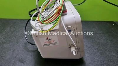 Philips Efficia DFM100 Defibrillator *Mfd - 2018* (Powers Up) Including Pacer, ECG and Printer Options with 1 x Paddle Lead and 1 x 3 Lead ECG Lead - 3