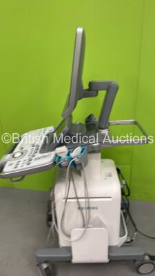 Siemens Acuson NX3 Elite Flat Screen Ultrasound Scanner *S/N (21)500539* **Mfd 10/2016** Update Version VA10H-1.0.07 (1063) with 2 x Transducers / Probes (CH5-2 *Mfd 10/2016* / VF10-5 *Mfd 2016* and VF12-4 *Mfd 2016*) (Powers Up - Damage to Screen Surroun - 4